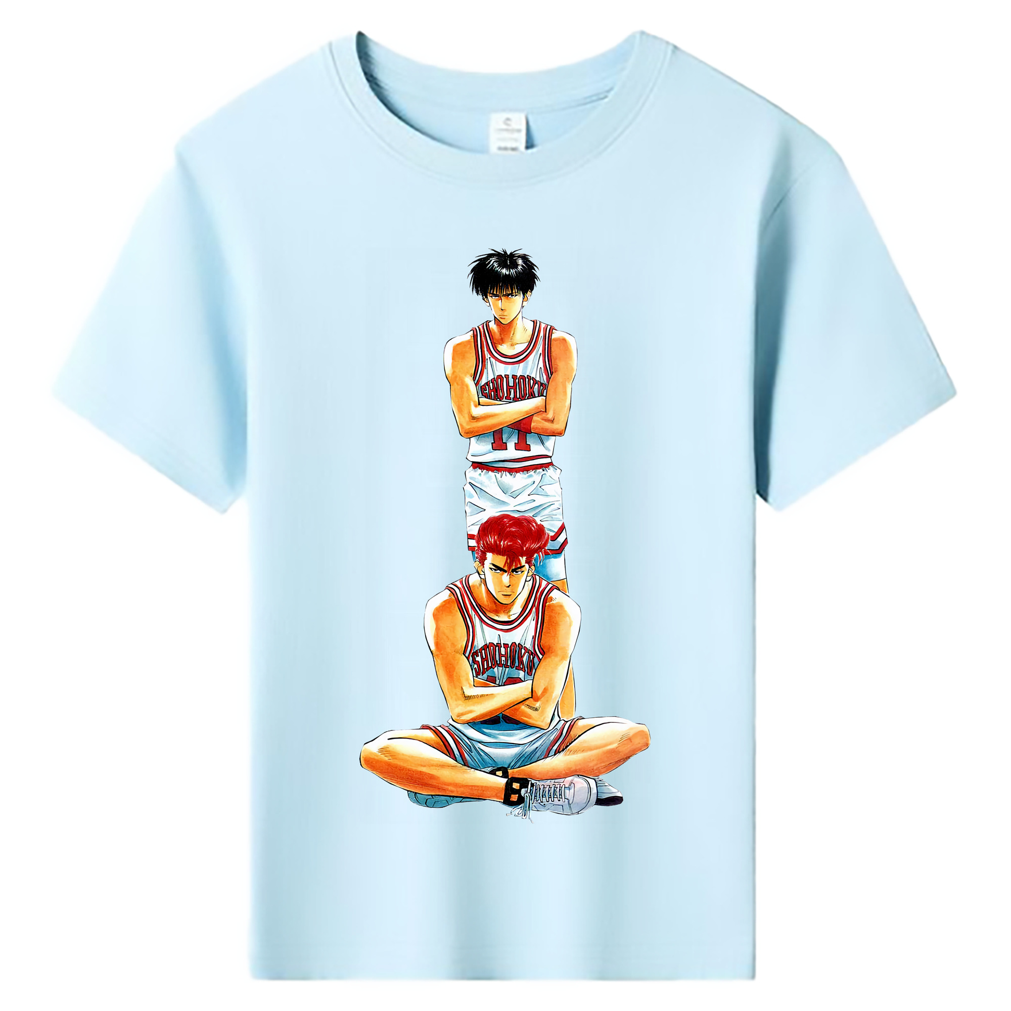 （画像用） SLAM DUNK／スラムダンク 綿100％キッズTシャツ（フロントプリント）